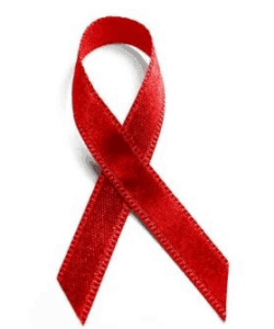 símbolo da luta contra aids
