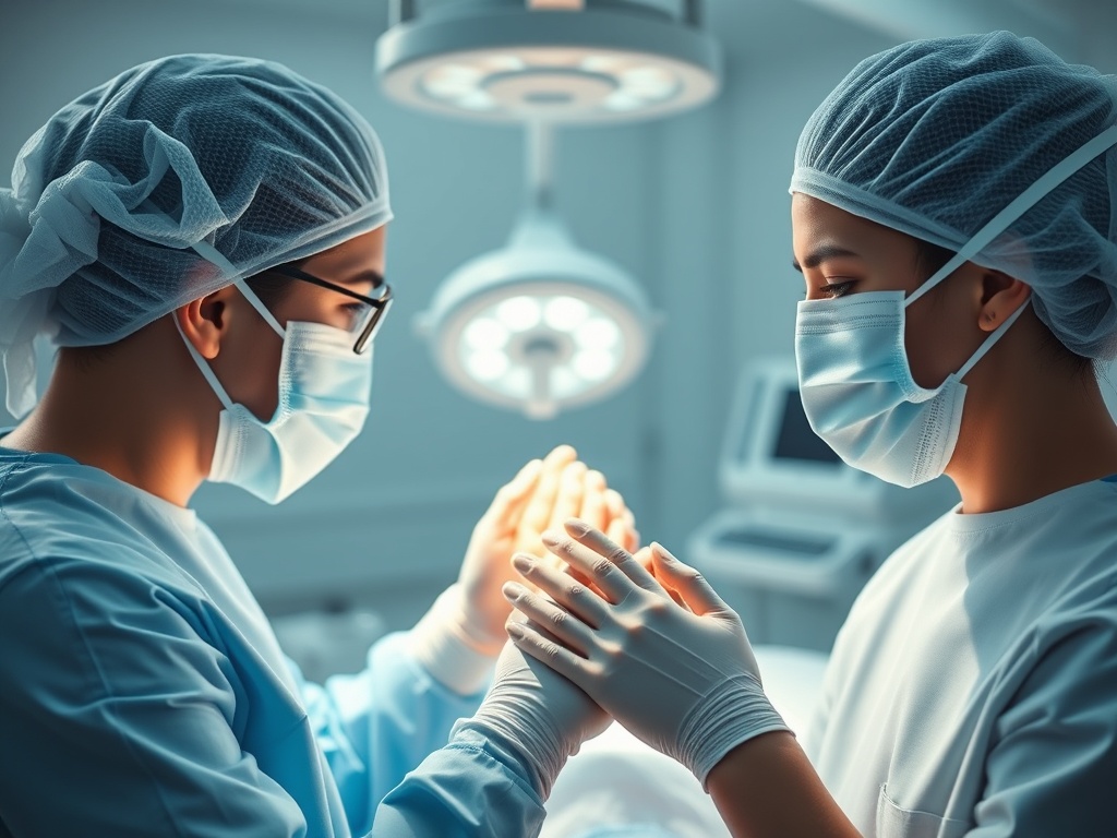 Mulher com dor de cabeça segurando a testa, indicando desconforto e necessidade de alívio.