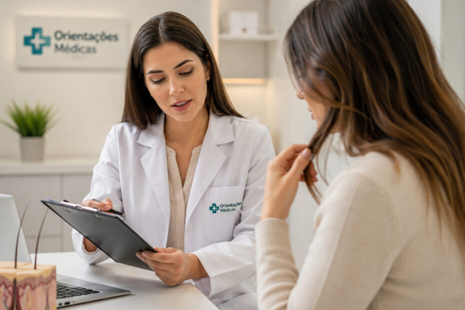 Queda de Cabelo: O Que Observar e Quando a Avaliação Médica é Necessária